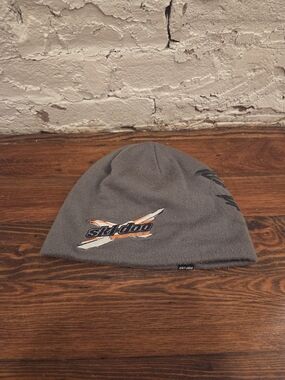 Skidoo Gray Knit Beanie
